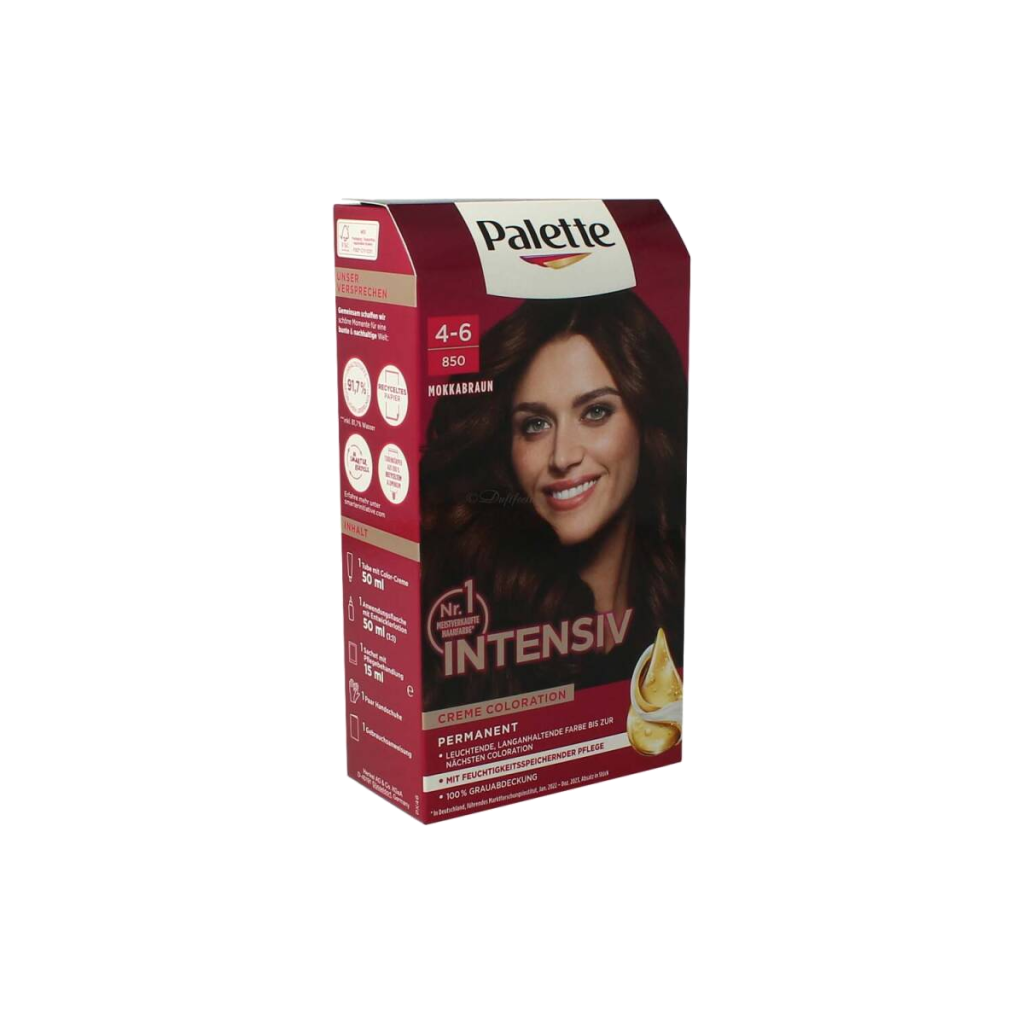 Palette Intensiv Creme Coloration Mokkabraun 4-6/850