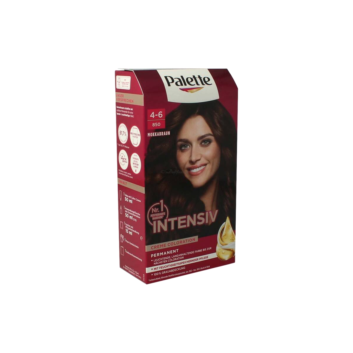 Palette Intensiv Creme Coloration Mokkabraun 4-6/850