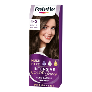 Palette Intensiv Creme Coloration Dunkelbraun 4-0/800