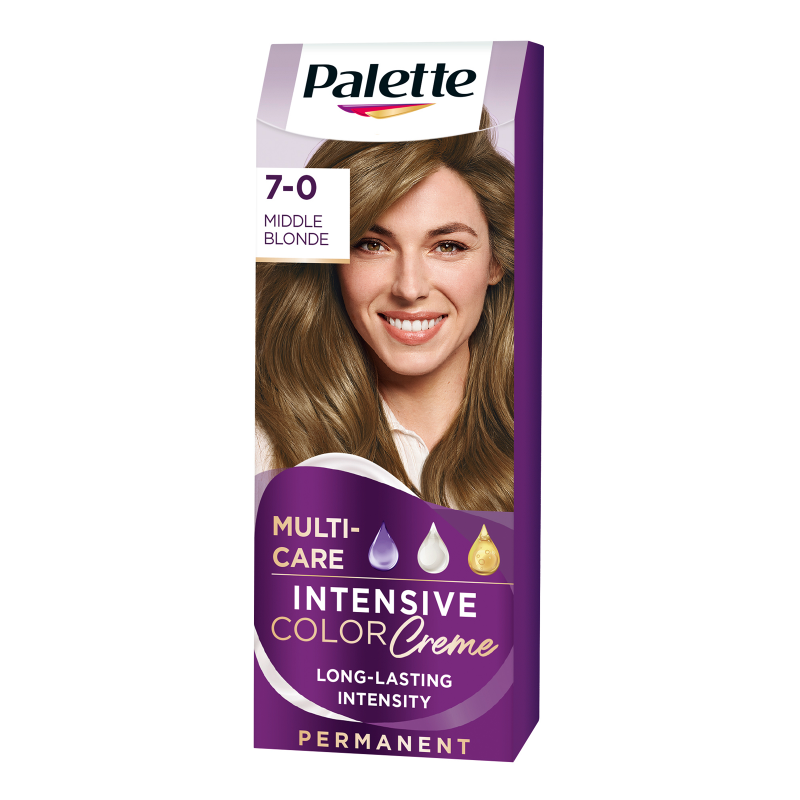 Palette Intensiv Creme Coloration Dunkelblond 7-0/500