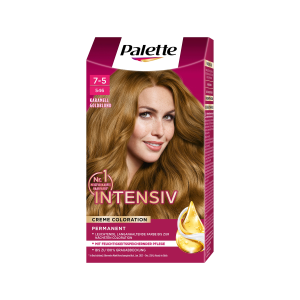 Palette Intensiv Creme Coloration Karamell Goldblond 7-5/546