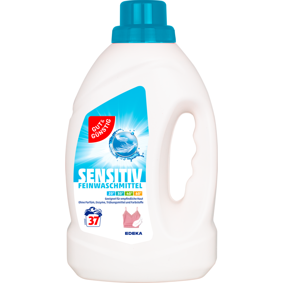 GUT&GÜNSTIG Feinwaschmittel Sensitiv 37WL 1,5l