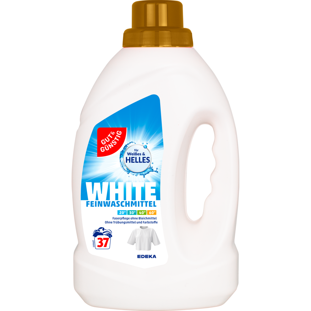 GUT&GÜNSTIG Feinwaschmittel White 37WL 1,5l