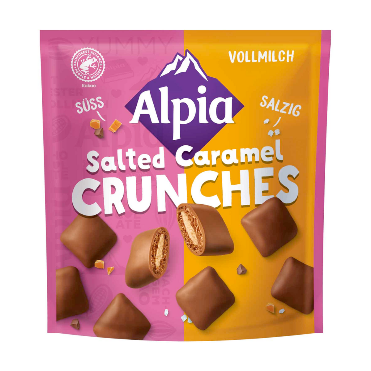Alpia Salted Caramel Crunches 140g