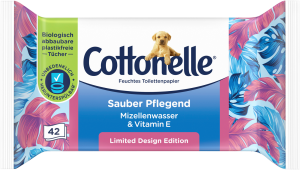 Cottonelle Feuchtes Toilettenpapier Mizellenwasser&Baumwollduft 42ST