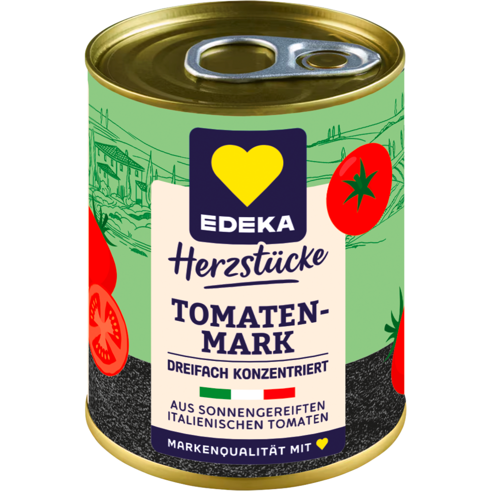EDEKA HerzstückeTomatenmark 3-fach konzentriert 140g