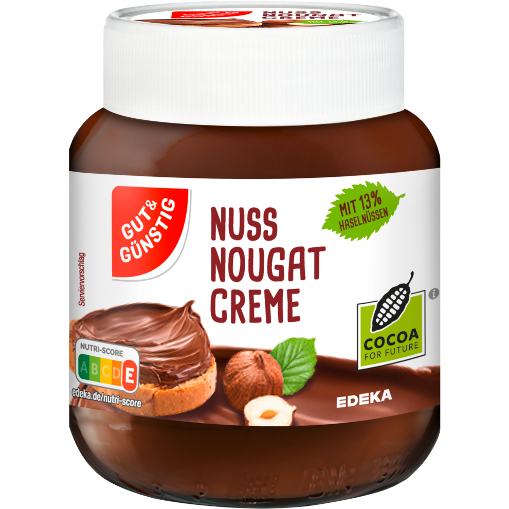 GUT&GÜNSTIG Nuss Nougat Creme 400g