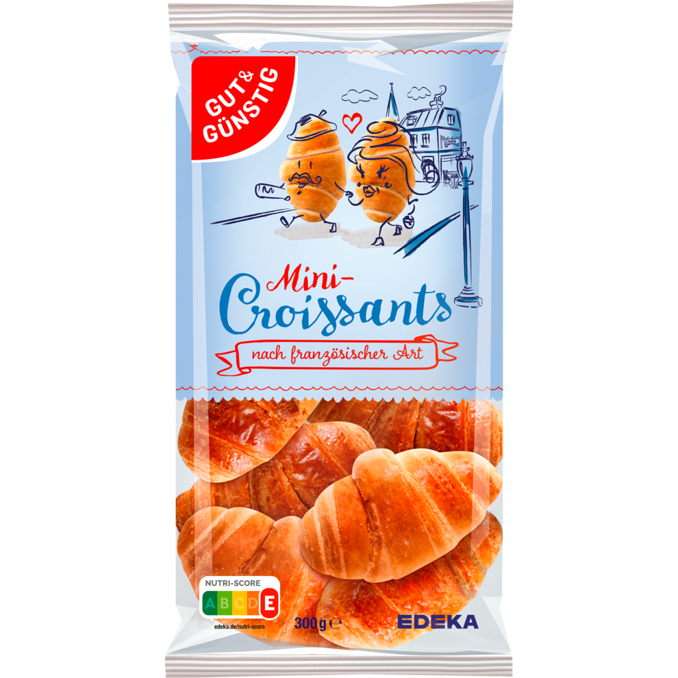 GUT&GÜNSTIG Mini-Croissants 300g