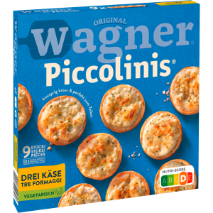 Wagner Piccolinis 3-Käse 9x30g