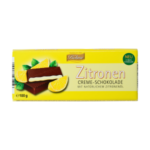 Böhme Creme-Schokolade Zitrone 100g