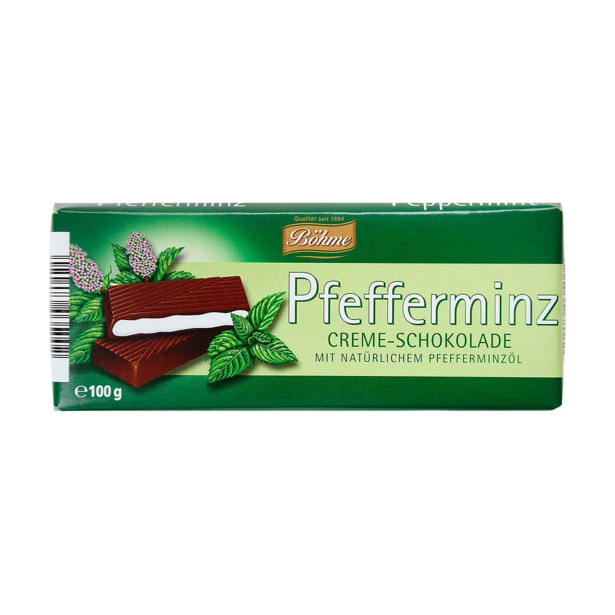 Böhme Creme Schokolade Pfefferminz 100g