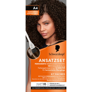 Schwarzkopf Ansatzset Ansatz-Kaschierung dunkelbraun A4