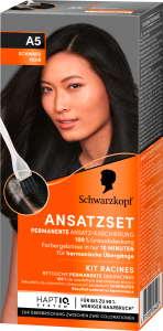 Schwarzkopf Ansatzset Ansatz-Kaschierung schwarz A5