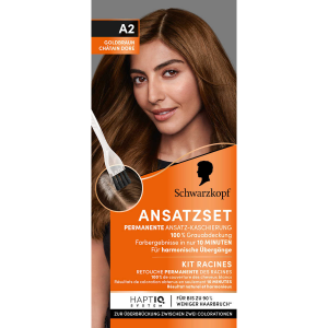 Schwarzkopf Ansatzset Ansatz-Kaschierung goldbraun A2