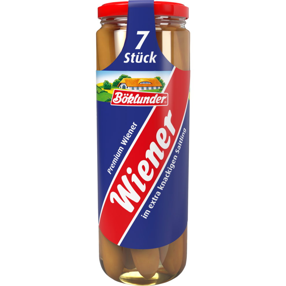Böklunder Premium Würstchen im Saitling 7ST 665g