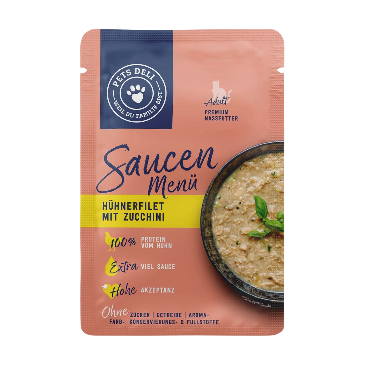 Pets Deli Saucen Menü Hühnerfilet 70g