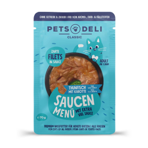 Pets Deli Saucen Menü Thunfisch 70g