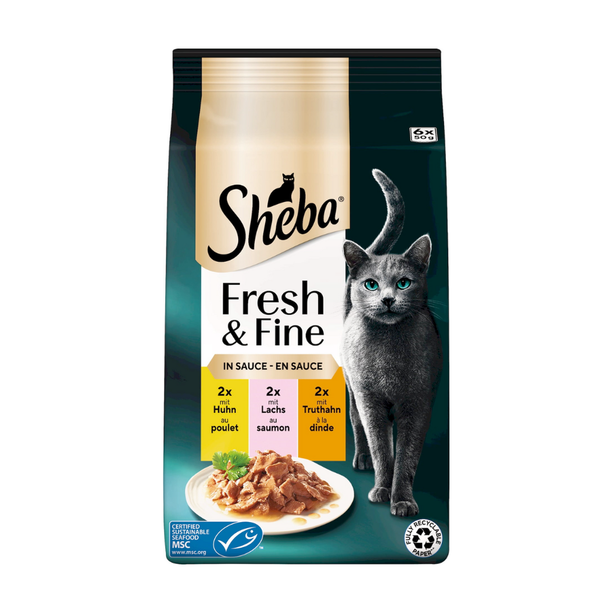MSC Sheba Multipack Mix 6x50g