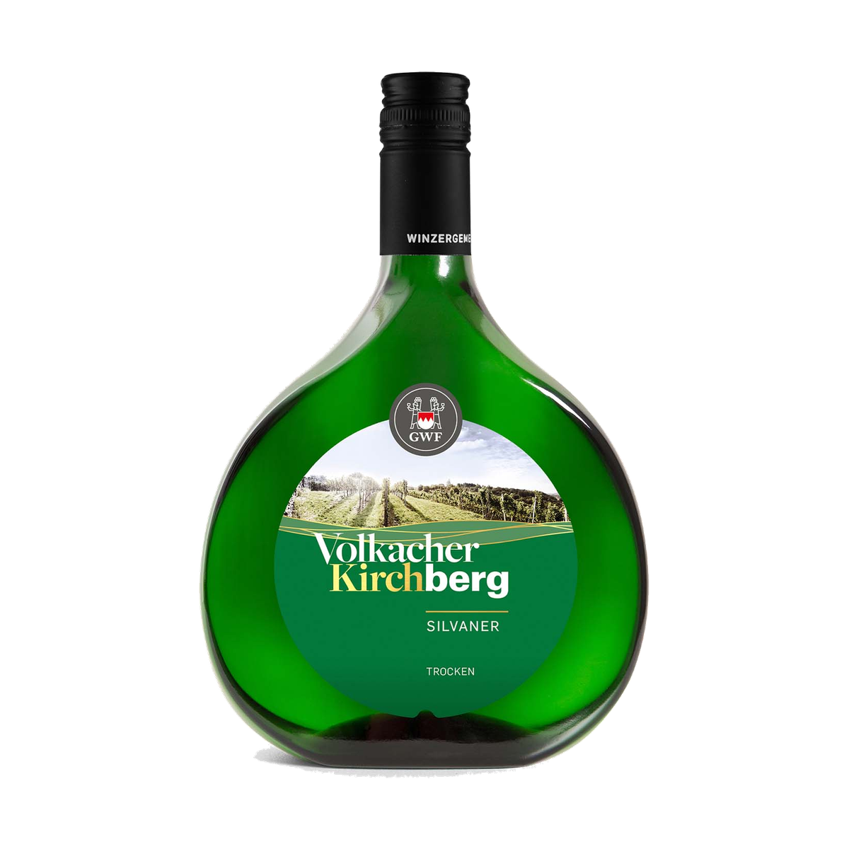 GWF Volkacher Kirchberg Silvaner QbA trocken 0,75l