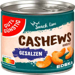 GUT&GÜNSTIG Кешью обжаренный солёный 150g