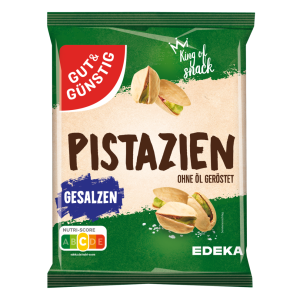 GUT&GÜNSTIG Pistazien geröstet & gesalzen 250g