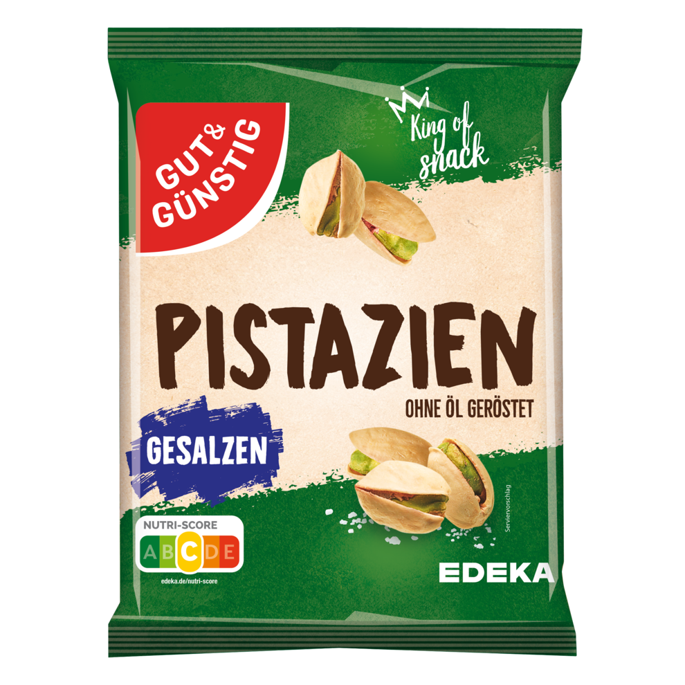 GUT&GÜNSTIG Pistazien geröstet & gesalzen 250g