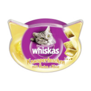 Whiskas Knuspertaschen mit Huhn und Käse 60g