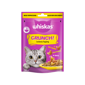 Whiskas Crunch mit Huhn Truthahn und Ente 100g