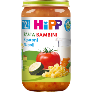 Bio Hipp Menü Pasta Bambini Rigatoni Napoli ab 12.Monat 250g