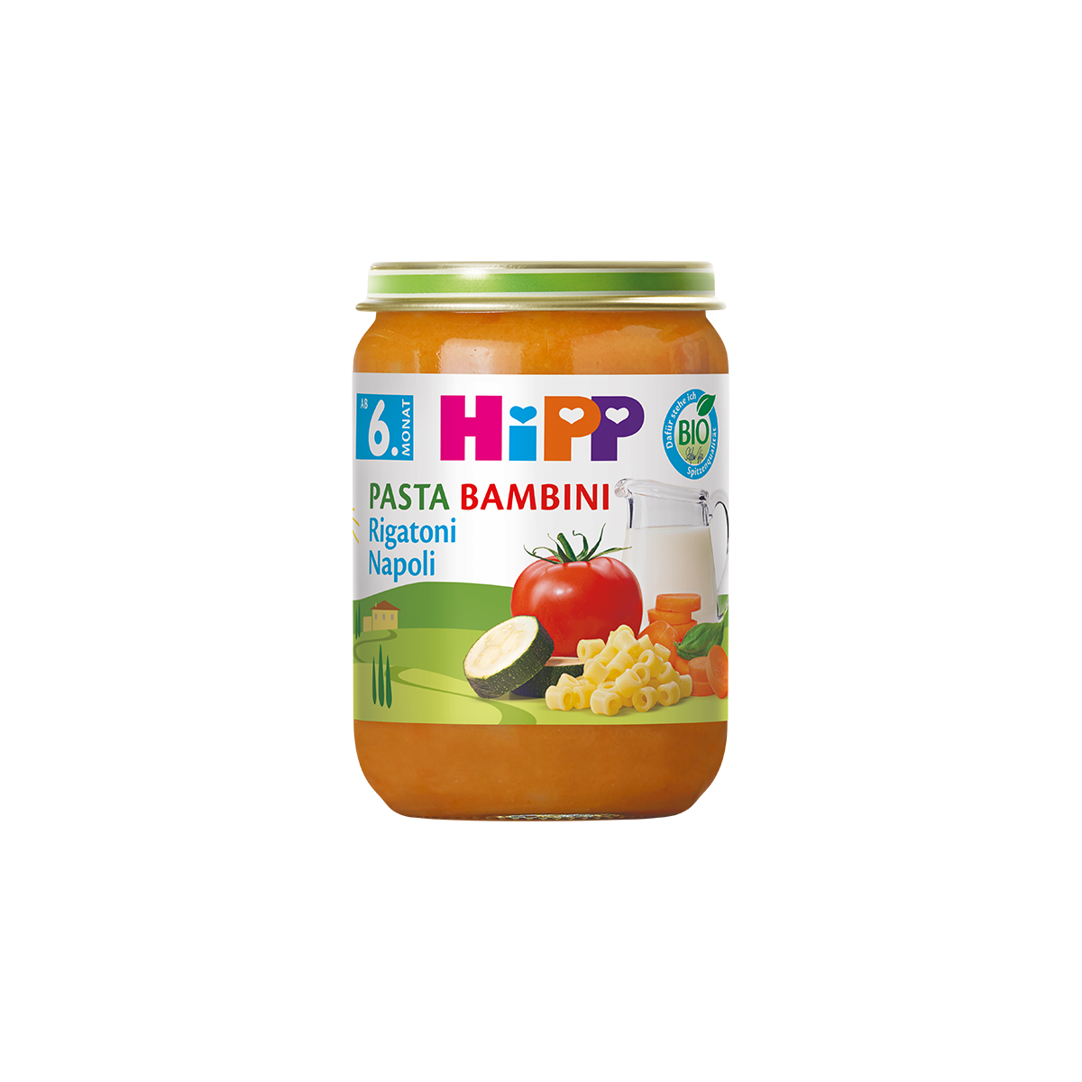 Bio Hipp Pasta Bambini Rigatoni Napoli 190g