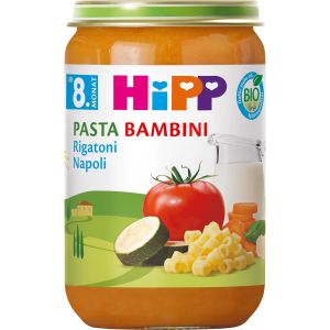 Bio Hipp Pasta Bambini Rigatoni Napoli 220g
