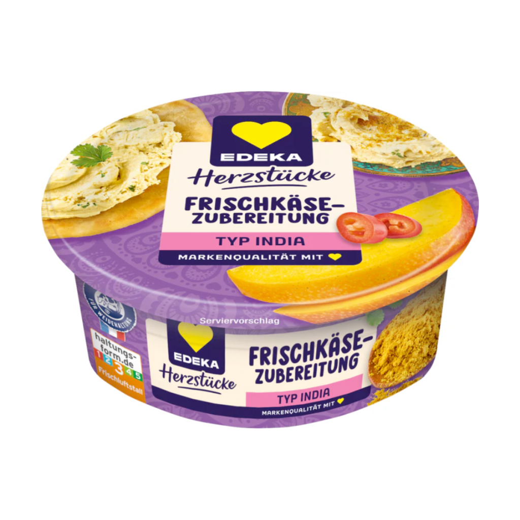 EDEKA Herzstücke Frischkäse India 50% 150g
