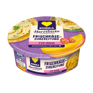 EDEKA Herzstücke Frischkäse India 50% 150g