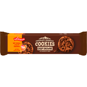 Griesson Chocolate Mountain Cookies Crispy Brownie 150g