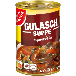 GUT&GÜNSTIG Gulasch-Suppe 400ml