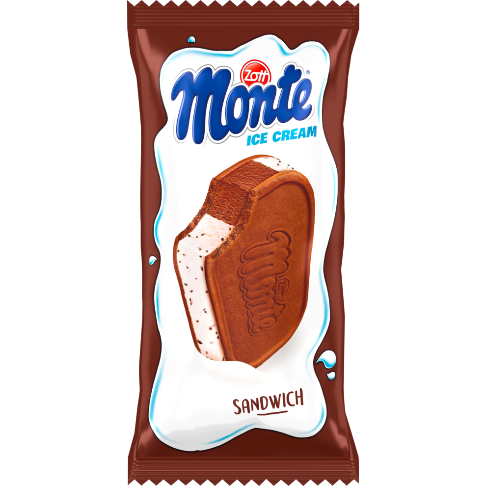 Zott Monte Milcheis Sandwich 120ml