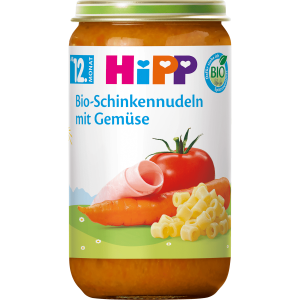 Bio Hipp Schinkennudeln mit Gemüse 250g