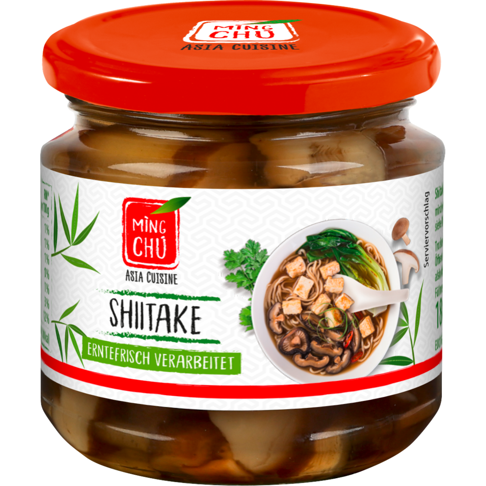 Ming Chu Shiitake geschnitten 180g