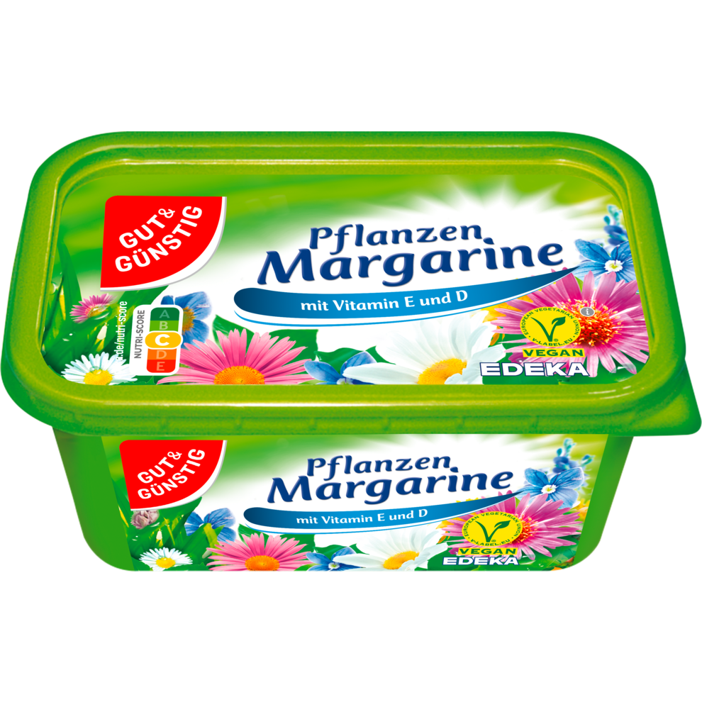 GUT&GÜNSTIG Pflanzenmargarine 500g