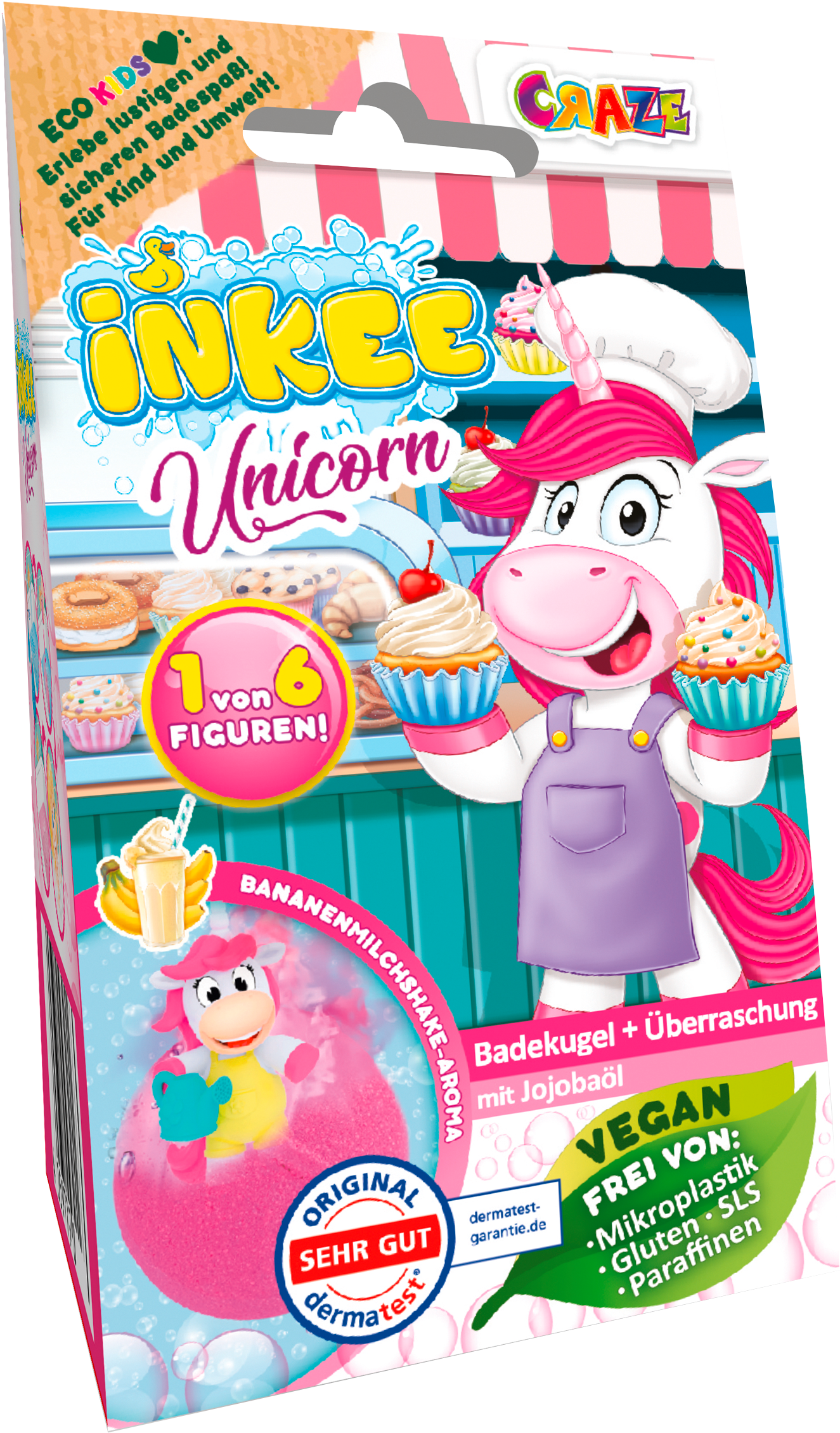 Inkee Bath Bomb Unicorn Professions