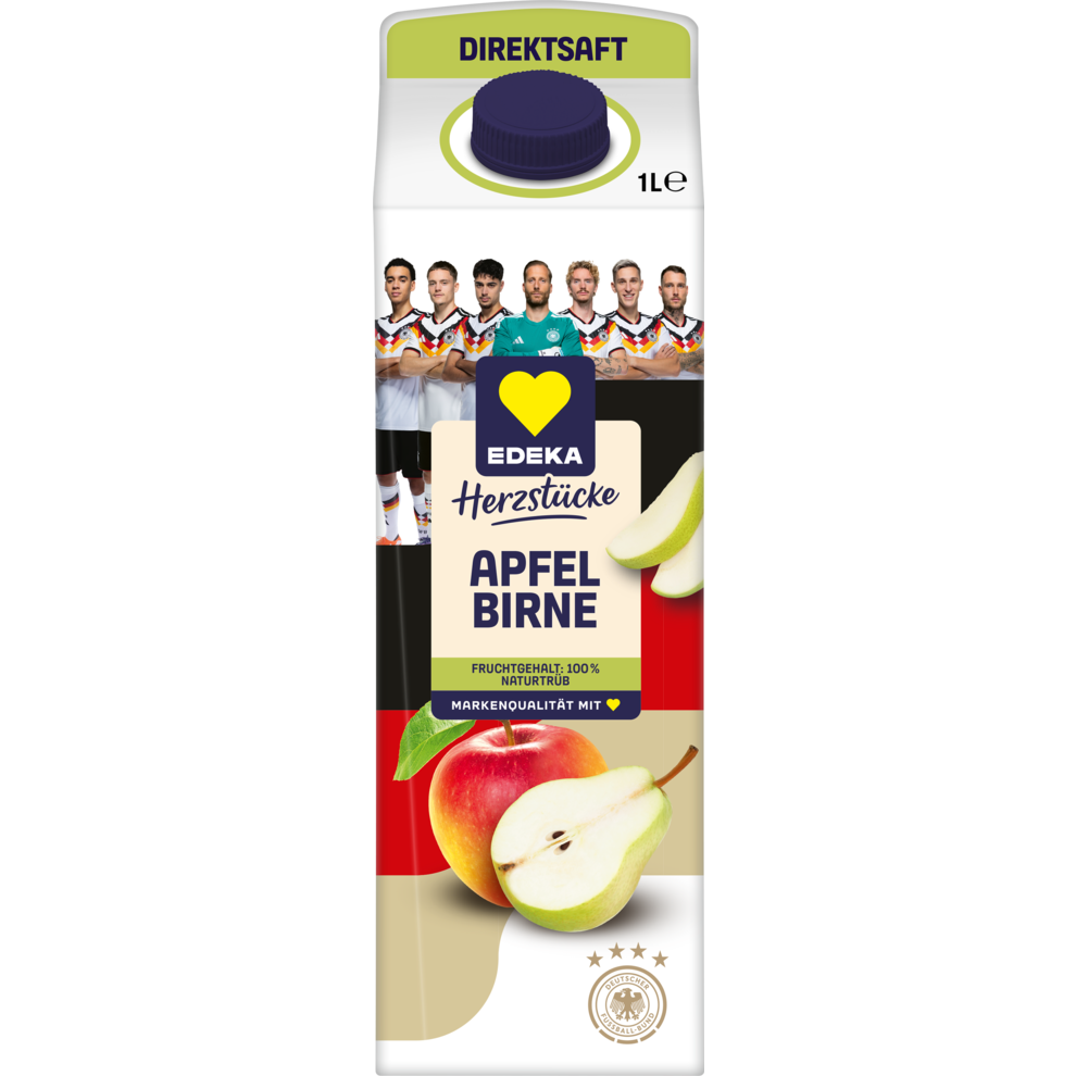 EDEKA Herzstücke Apfel-Birnen-Saft 1l