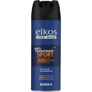 EDEKA elkos Men Deospray Sport Anti-Transpirant 200ml