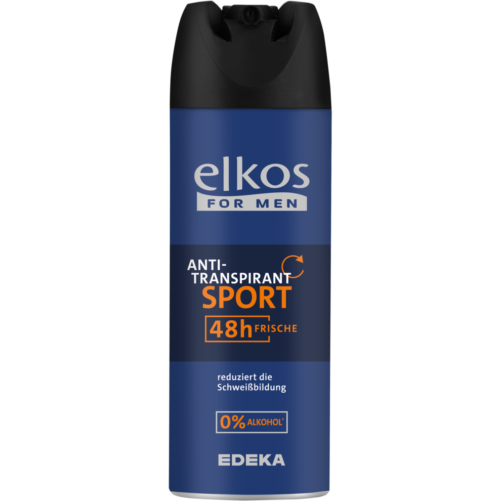 EDEKA elkos Men Deospray Sport Anti-Transpirant 200ml