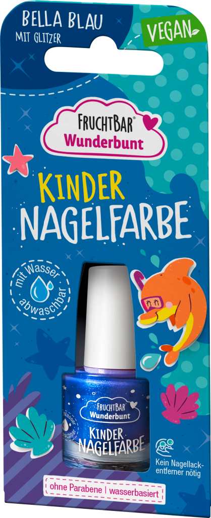 Fruchtbar Wunderbunt Nagelfarbe Bella blau 5ml