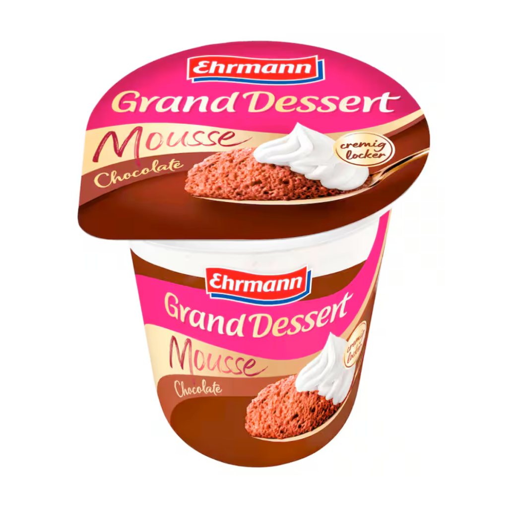 Grand Dessert Mousse mit Sahnetopping Chocolate 170g