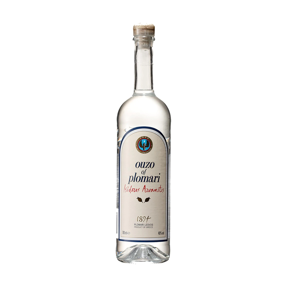 Ouzo Plomari 40% 0,7l