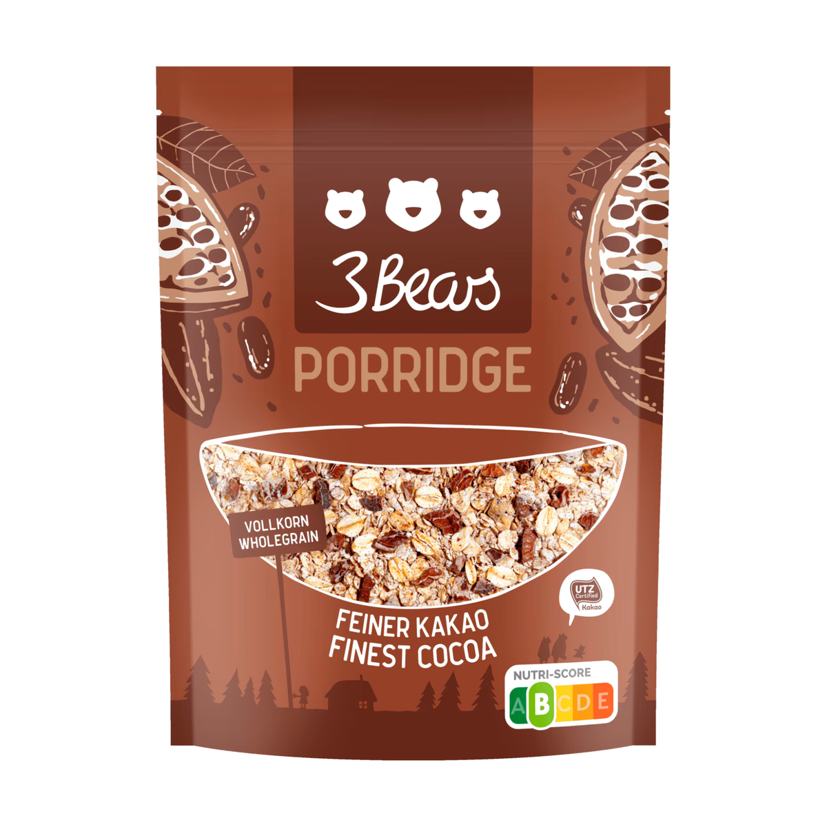 3Bears Porridge Feiner Kakao 400g