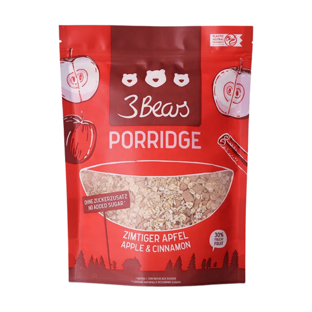 3Bears Porridge Zimtiger Apfel 400g