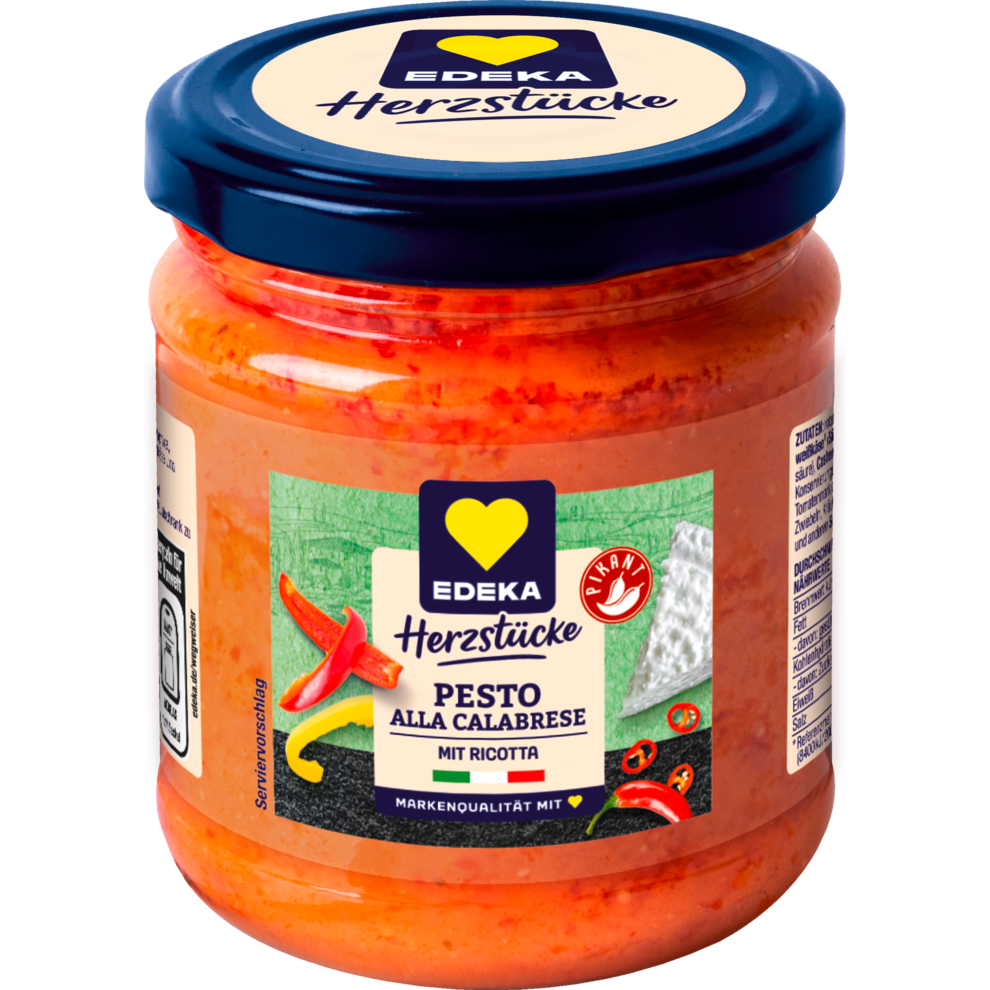 EDEKA Herzstücke Pesto Calabrese 190g