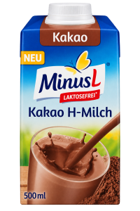 MinusL Какао ультрапастеризованное молоко 500ml